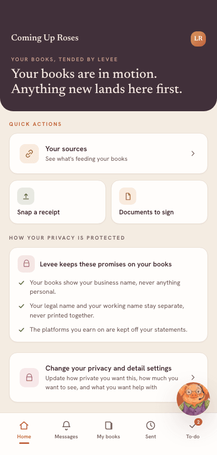 Client portal for the fictional Velvet Hour business