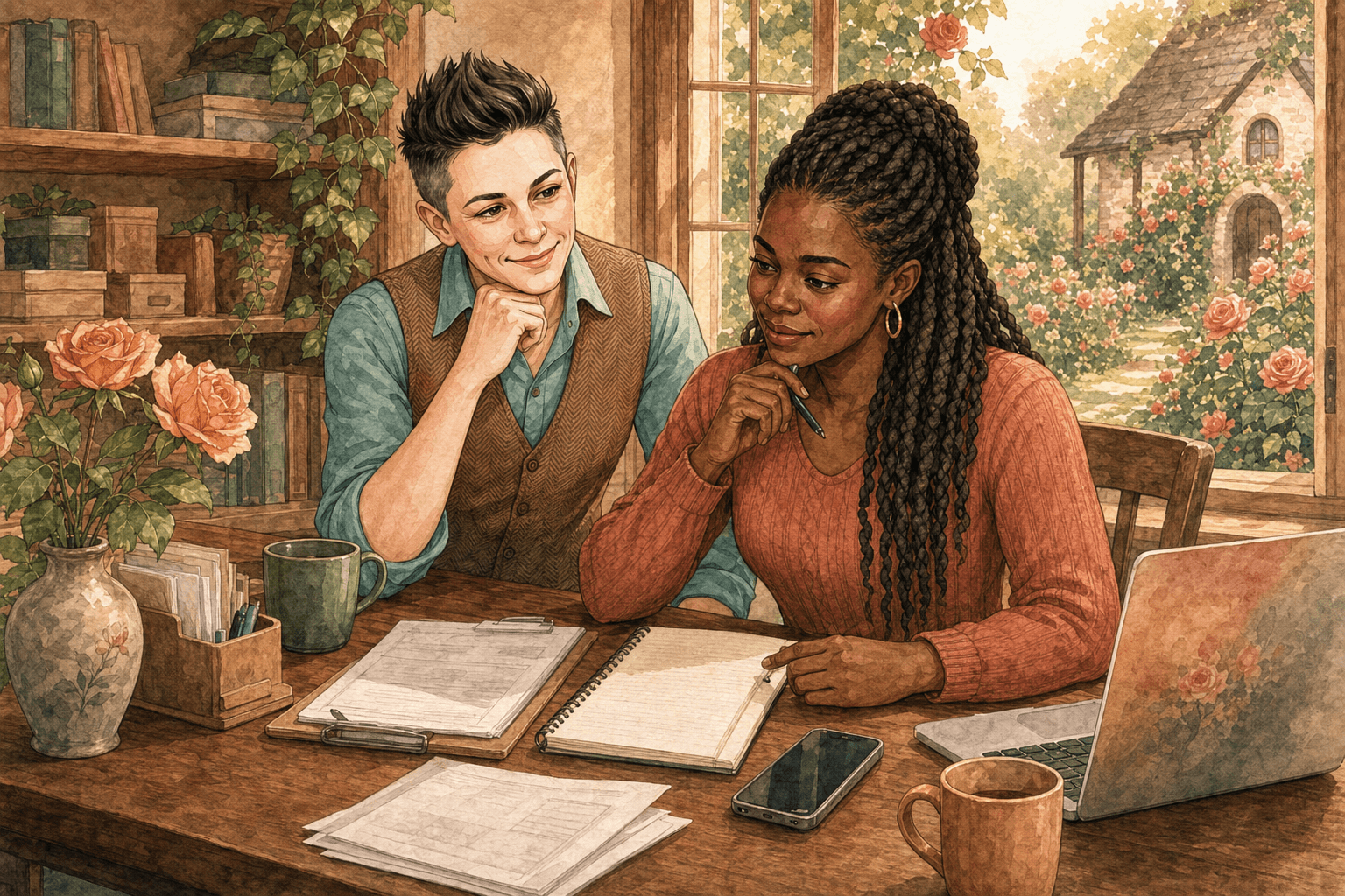 Levee helping a new bookkeeper prepare for their first client conversation